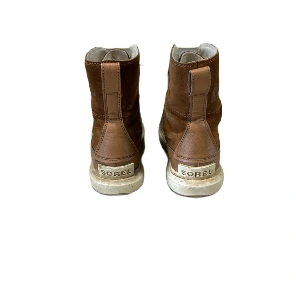 Sorel Kids Explorer Lace Boot Sz 3 Leather Waterproof Outdoor